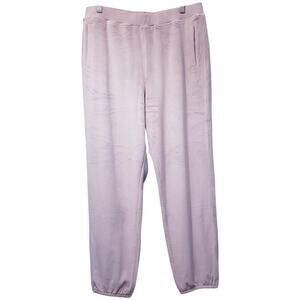 NWT BAREFOOT DREAMS Luxechic Jogger Faded Rose Women's Size Large